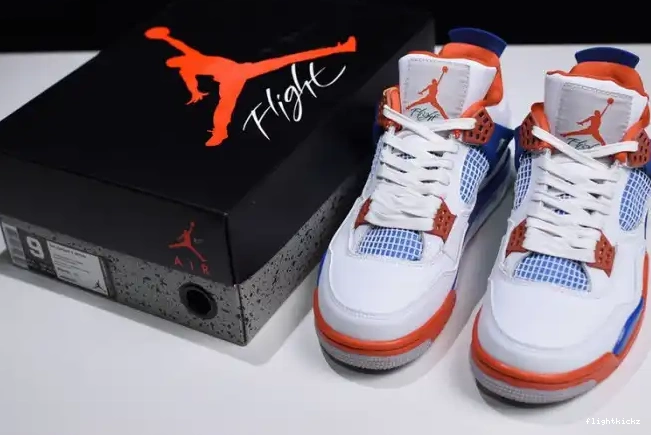 Crimson-Royal White Bright 308497-171 Air Jordan 4 Blue 0503